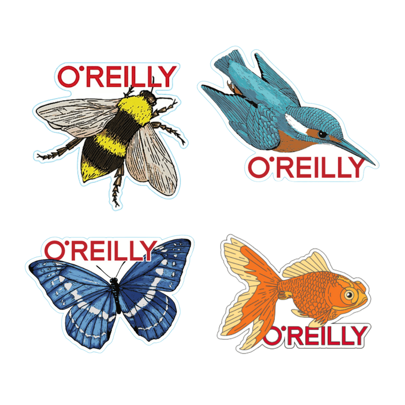 O'Reilly Animal Pin