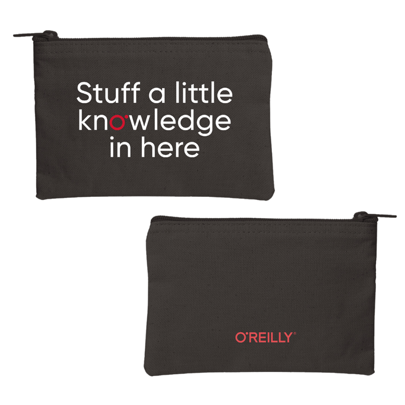 O'Reilly Zipper Pouch